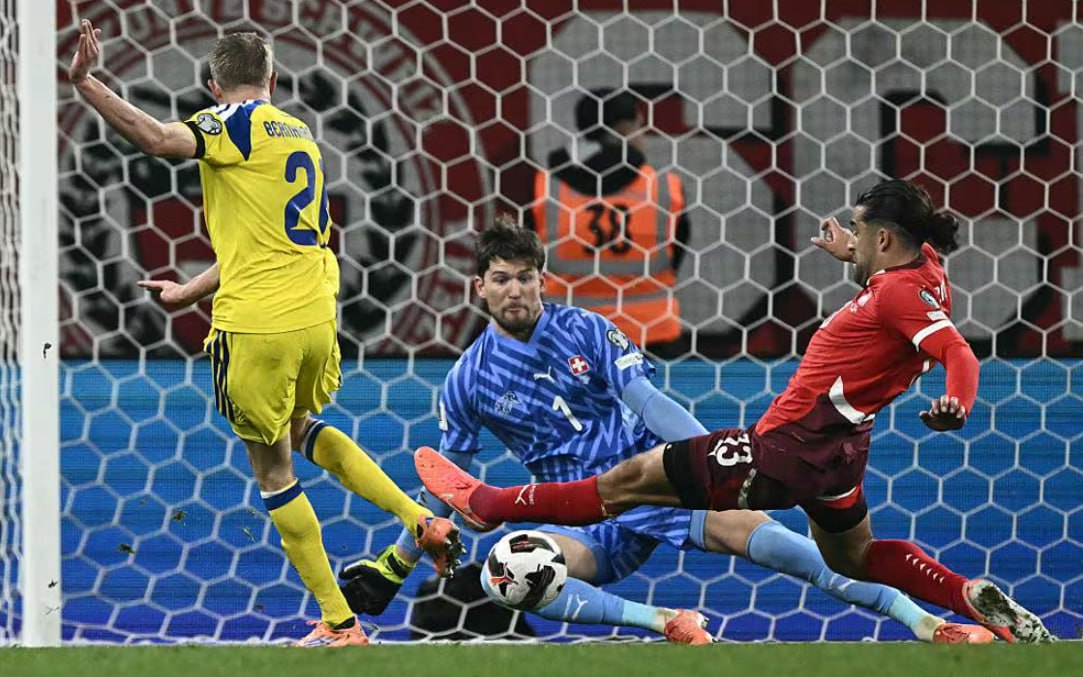 Thụy Sĩ vs Thụy Điển (02:45 &#8211; 16/11) | Xem lại trận đấu